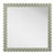Fleur Home Carnival Chaos Square Mirror in Mizzle, 24x24 For Sale