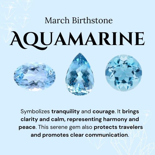 Sky Blue Baguette Cut Aquamarine Halo Diamond 14k Gold Wedding Band Ring Size 5 For Sale - Image 8 of 11