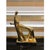 Crafted in Bronze and finished with a gold touch, this sculpture offers a striking artistic accent piece to your decor....