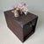 Wood Antique Wooden Zenibako Temple Offering Box, 1890s For Sale - Image 7 of 16