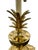 Late 20th Century Pair of Vintage Hollywood Regency Solid Brass Pineapple Table Lamps For Sale In Chicago - Image 6 of 9