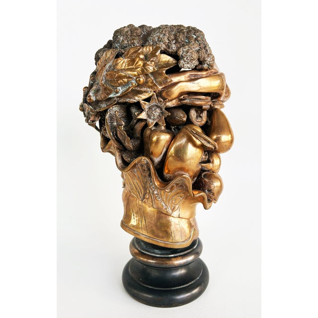 Miguel Berrocal 1970s Miguel Ortiz Berrocal Sculpture "Homage to Arcimboldo" Signed, #601 Edition 100 For Sale - Image 4 of 14