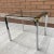 Mid-Century Modern Chrome Brass Waterfall Table From Belgo Chrome For Sale - Image 3 of 13