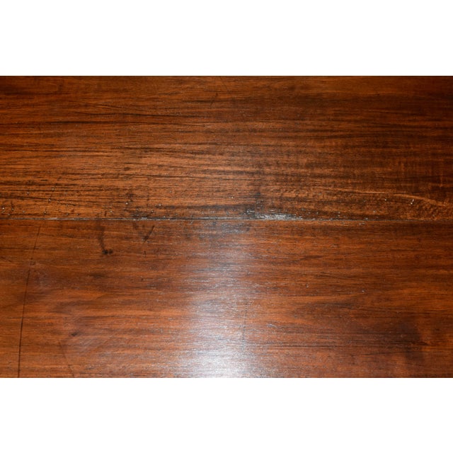 18th Century French Walnut Library Table For Sale - Image 12 of 13