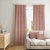 English Siena Coral / Linen Fabric - Sample For Sale - Image 3 of 6