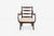 Josef Frank Armchair, Model No. 403/F, 1928 This Armchair, designed by Josef Frank in 1928, features a stained bent beech...