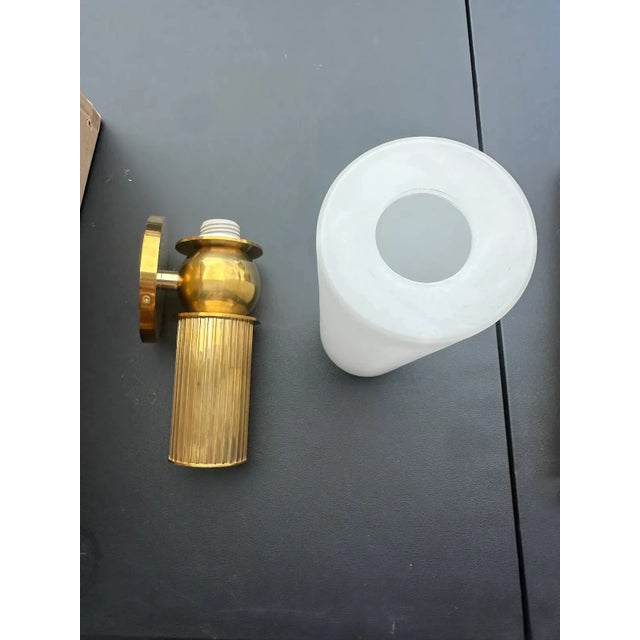 Corbett Lighting Ronda Vintage Brass Light Wall Sconce - a Pair For Sale In Philadelphia - Image 6 of 11