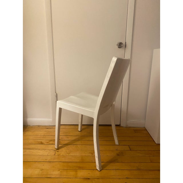 Emeco Modern White Emeco Hudson Chairs - Set of 4 For Sale - Image 4 of 13