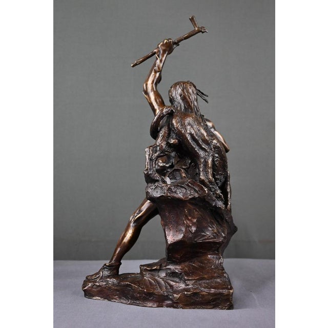 Bronze of a Warrior, 1970s For Sale - Image 13 of 18