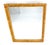 Large 36x44 c1970s Rectangle Rattan Cane Bamboo Frame Wall Mirror MINT For Sale - Image 15 of 15