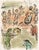 Marc chagall (after) assemblée des dieux (assembly of the gods) from "odyssey" colour lithograph on paper publisher: daco...