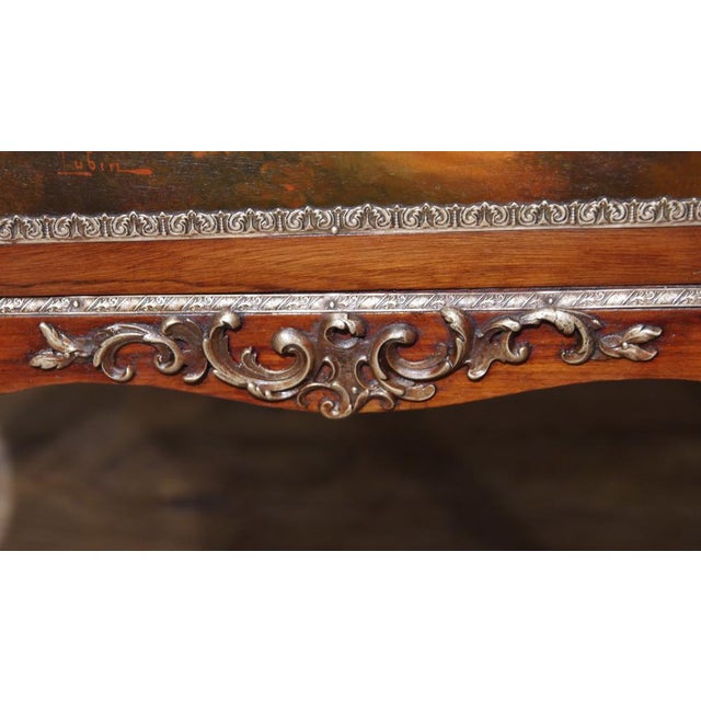 Gold Display Cabinet in the style of Angela Kaufman, 1890s For Sale - Image 8 of 15