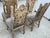 Art Deco 1900s Antiques Four Chairs With Faces For Sale - Image 3 of 9
