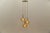 Yellow Murano Glass Ball Pendant Cascading Lamp from Doria Leuchten, Germany, 1960s For Sale - Image 4 of 9