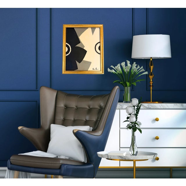 Contemporary Abstract Flowers. Expressionist Painting by Bryan Boomershine Framed For Sale In Palm Springs - Image 6 of 7