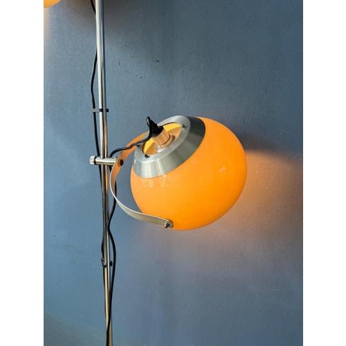 Mid-Century Modern Space Age Mushroom Floor Lamp by Hala For Sale - Image 4 of 13