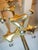Metal Golden Space Age Foyer Lighting Object from Cosack, 1970s, Germany For Sale - Image 7 of 12