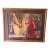 Monumental Antique Blanchefleur Abbey Figural Painting on Board, Class of 1928 For Sale