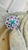 Not Yet Made - Made To Order Solid 14k Gold Ruby Emerald and Pave Set Diamond Bohemian Chic Flower Ring Size 3.5 For Sale - Image 5 of 7