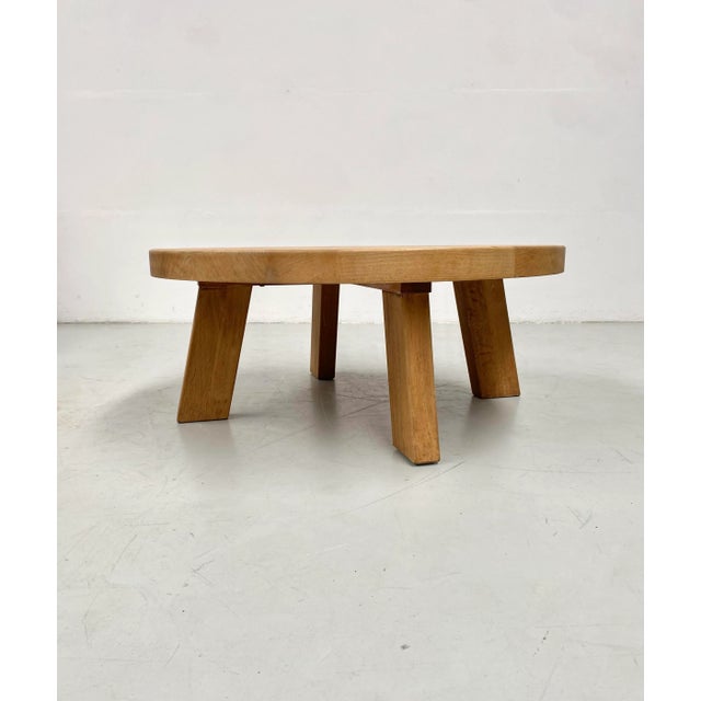 Vintage Dutch Coffee Table in Light Oak by Oisterwijk Meubelfabriek, 1970s For Sale - Image 4 of 8