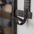 1930s French Art Deco Iron Wall Rack With Mirror For Sale - Image 10 of 12