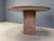 Red Vintage Round Granite Dining Table, 1970s For Sale - Image 8 of 16
