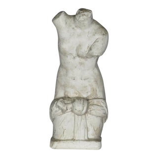 English Midcentury Plaster Bust of Venus For Sale