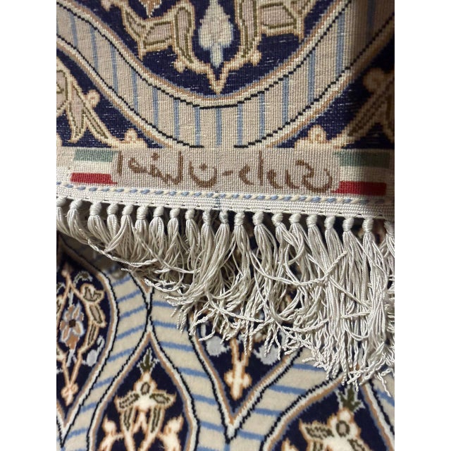 Pasargad Gray Persain Isfahan Silk & Wool For Sale - Image 10 of 13