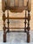 Early 20th Century Louis XVI Style French Carved Walnut Armchair with Reed Seat For Sale - Image 13 of 18