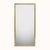 Gold Turn-of-the-Century Rectangular Giltwood Wall Mirror For Sale - Image 8 of 8