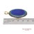 Vintage 18k 750 Yellow Gold Royal Blue & Green Enamel Locket Pendant Necklace For Sale - Image 9 of 10