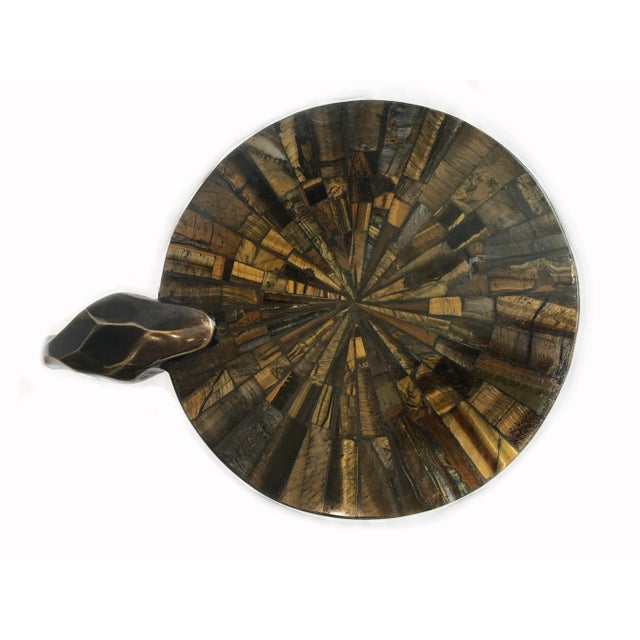 Bronze Viper Drink Table by Sylvan Fiss For Sale - Image 4 of 6