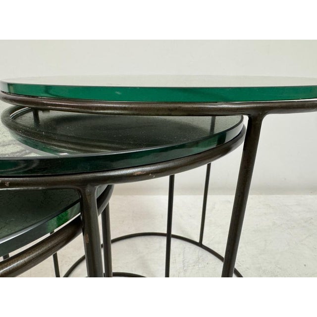 Nesting Tables by Porta Romana, 2000s, Set of 3 For Sale - Image 3 of 17