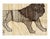 This Qashqai Lion carpet features a Kashkouli style weave. Highlighting the powerful imagery of a prowling Lion, the...