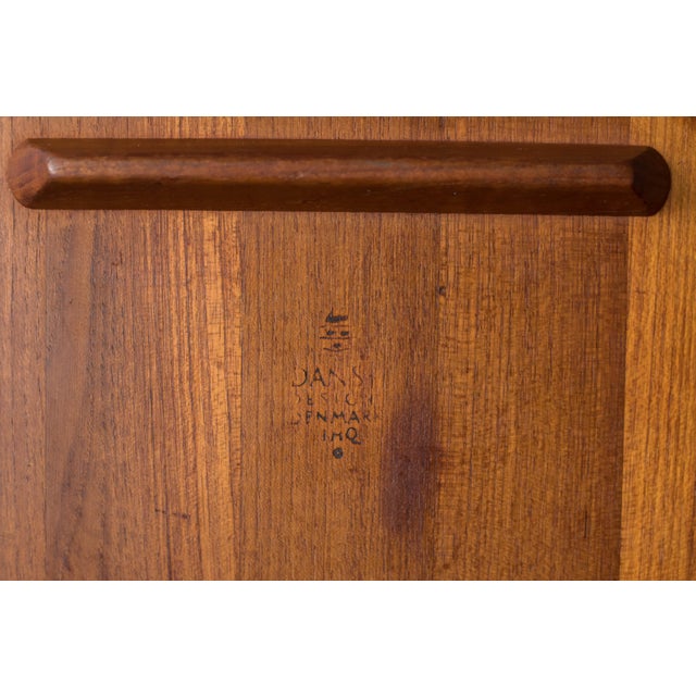 Brown Early Vintage Dansk Teak Cutting Board Tray Platter by Jens H. Quistgaard For Sale - Image 8 of 11