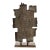 Patina Aged Brass Sculpture For Sale