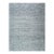 10x14 Gray Hand-Knotted Silk Subtle Textured Field Solid Open Modern Carpet Rug For Sale