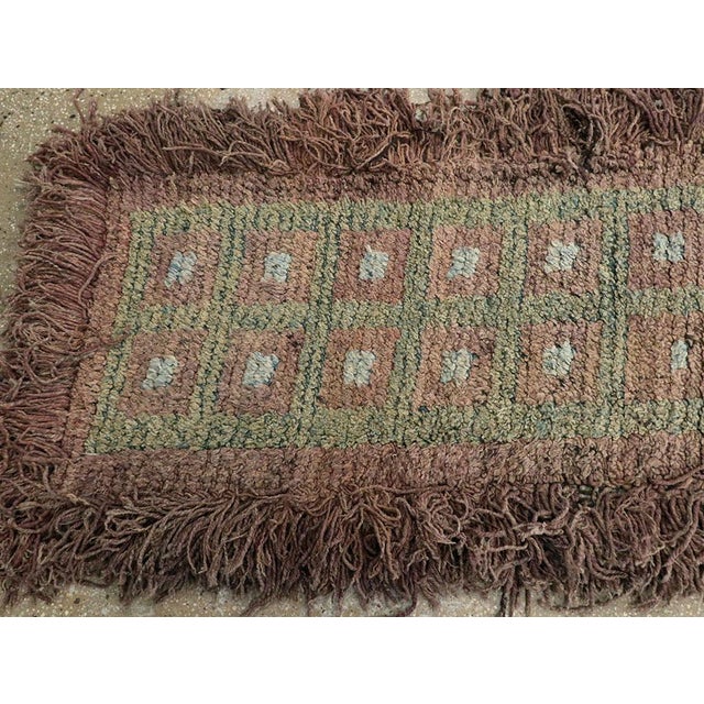 Mid 20th Century Galerie Shabab Collection Mid-20th Century Handmade Tibetan Wangden Long Runner For Sale - Image 5 of 7
