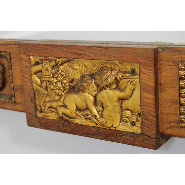 French Louis XVI Style Console & Mirror W. Sevres Plaques For Sale - Image 13 of 18