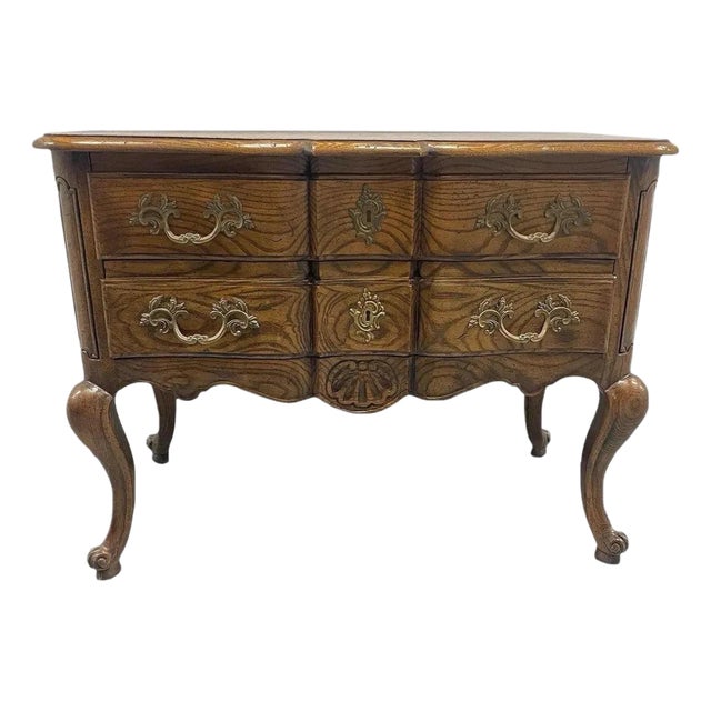French Provincial Nightstand Chest by Baker Furniture For Sale