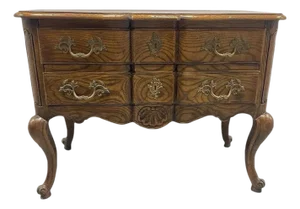 French Provincial Nightstand Chest by Baker Furniture