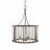 Metal Bridgewater 3-Light Glass Statement Chandelier For Sale - Image 7 of 9