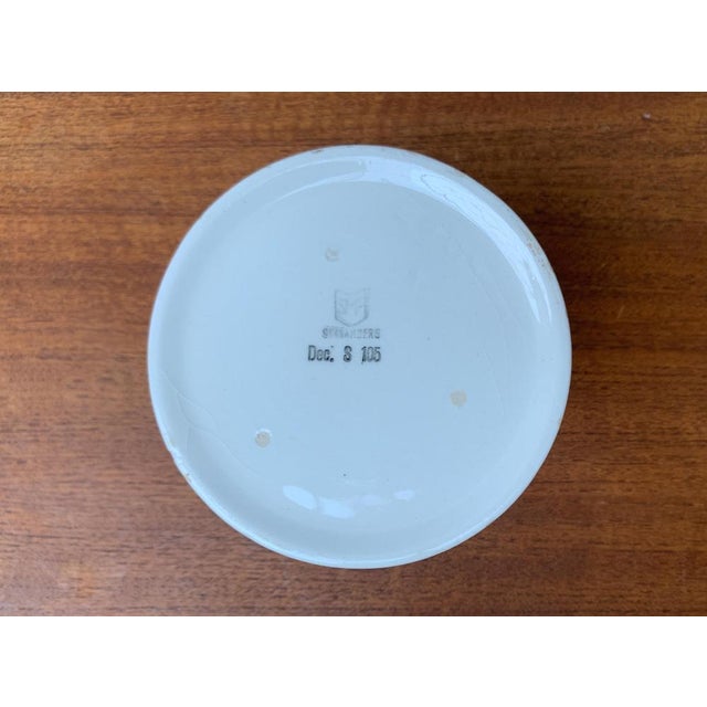 Mid-Century German Ceramic Box or Cookie Jar with Teak Lid from SMF Schramberg Keramik, 1960s For Sale - Image 14 of 18