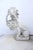 Carved Whimsical English Cast Dog With Basket Statue/Garden For Sale - Image 4 of 5