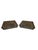 Neo-Gothic Brown-Gold Wall Consoles, 1850, Set of 2 For Sale - Image 6 of 8
