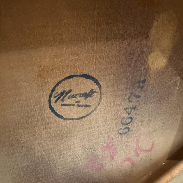 Mid-Century Modern Wood Walnut Waste Basket Paper Barrel Nucraft For Sale - Image 9 of 17