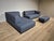 Brand: Leolux Model: Faya Lobi (REFURBISHED) Type: Corner sofa Color: Gray Including stool. This beautiful timeless...