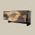 Black Postmodern Inlaid Wood & Lacquer Sideboard by Carlo Malnati, 1980s For Sale - Image 8 of 10