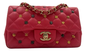 Chanel Lucky Charm Pink Quilted Leather Flap Bag 2018-2019