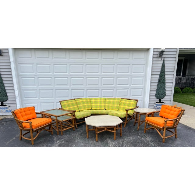 Ficks Reed Octagonal Coffee Table For Sale - Image 10 of 11